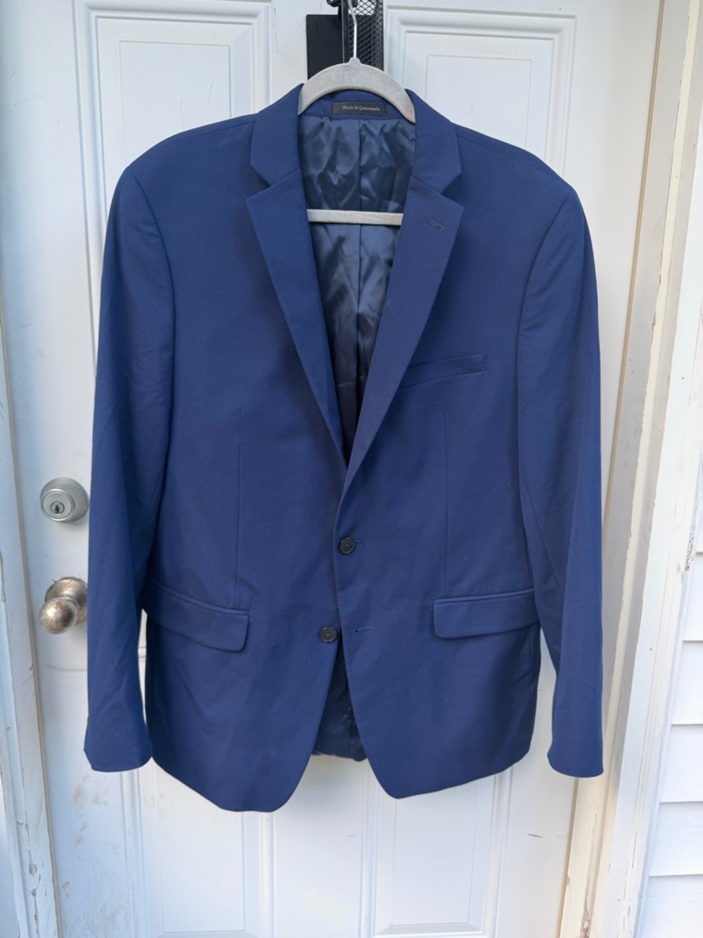Van Heusen Navy Two-Button Sport Coat